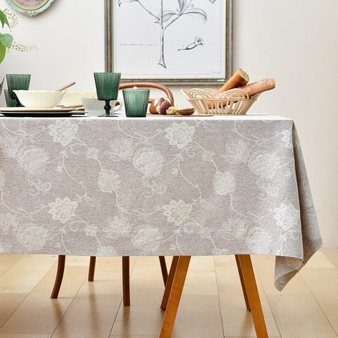 Rustic Table Covers for Kitchen, Country Farmhouse Tablecloth, Square Tablecloth for Round Table, Large Rectangle Tablecloth for Dining Room Table-LargePaintingArt.com