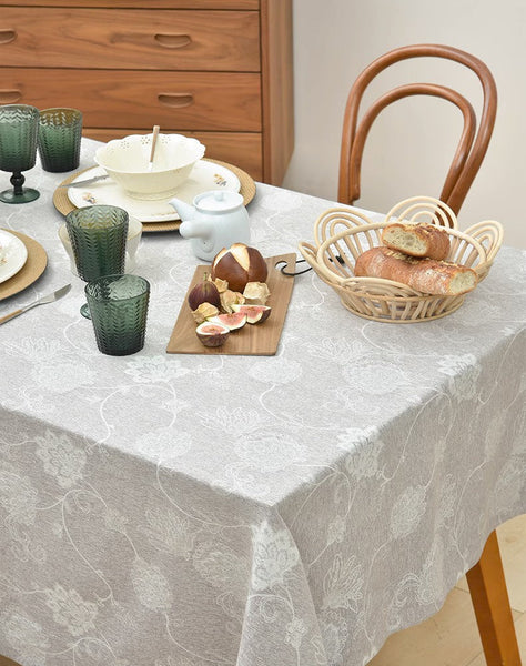 Rustic Table Covers for Kitchen, Country Farmhouse Tablecloth, Square Tablecloth for Round Table, Large Rectangle Tablecloth for Dining Room Table-LargePaintingArt.com