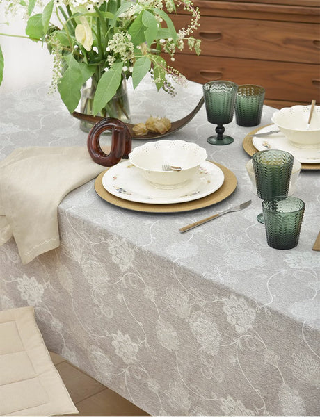 Rustic Table Covers for Kitchen, Country Farmhouse Tablecloth, Square Tablecloth for Round Table, Large Rectangle Tablecloth for Dining Room Table-LargePaintingArt.com