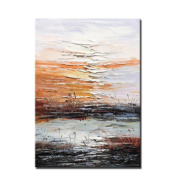 Abstract Canvas Painting, Modern Paintings for Living Room, Hand Painted Wall Art, Huge Painting for Sale-LargePaintingArt.com