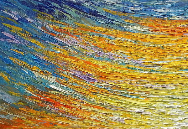 Canvas Art, Abstract Painting, Landscape Painting, Canvas Art, Custom Extra Large Wall Art-LargePaintingArt.com