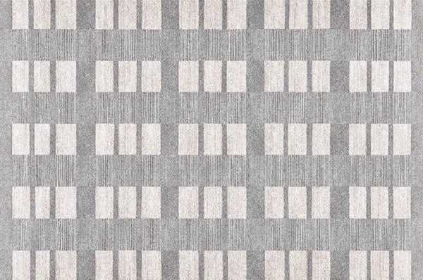 Dining Room Floor Rug, Large Gray Floor Rugs for Living Room, Modern Floor Rugs for Bedroom, Extra Large Geometric Modern Rugs for Office-LargePaintingArt.com