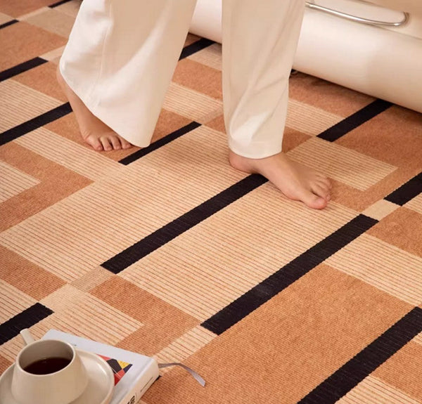 Mid Century Modern Rugs, Geometric Modern Rug Ideas for Living Room, Circular Modern Rugs for Bathroom, Modern Rugs for Bedroom, Round Rugs for Dining Room