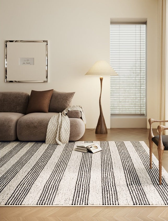 Contemporary Modern Rugs for Bedroom, Geometric Modern Rugs for Sale, Modern Rug Placement Ideas for Living Room, Abstract Rugs for Dining Room-LargePaintingArt.com