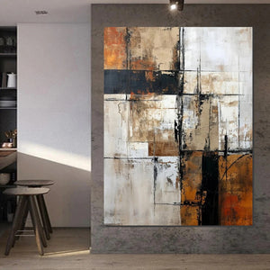 Large Abstract Paintings, Contemporary Acrylic Wall Art Ideas, Modern Canvas Painting, Large Paintings for Living Room, Simple Modern Art-LargePaintingArt.com