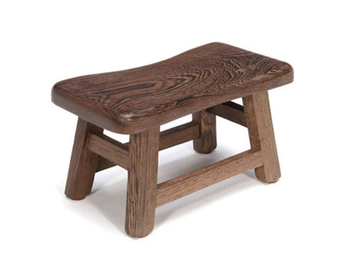 Wenge Wood Stool, Children's Wooden Stool, Shoe-changing Stool, Solid Wood low Stool, Sofa Stool, Dining Table Stool-LargePaintingArt.com