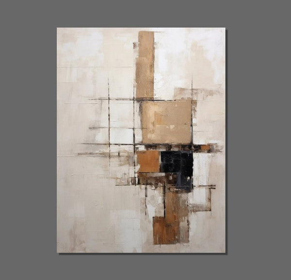 Extra Large Paintings for Living Room, Abstract Acrylic Painting, Hand Painted Wall Art Paintings, Modern Abstract Art for Dining Room-LargePaintingArt.com