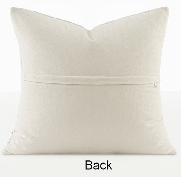 Square Modern Throw Pillows for Couch, Contemporary Modern Sofa Pillows, Decorative Throw Pillows for Bedroom, Large Throw Pillow for Interior Design-LargePaintingArt.com