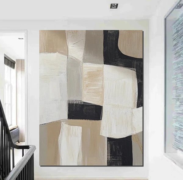 Abstract Acrylic Paintings for Living Room, Contemporary Canvas Wall Art, Modern Contemporary Artwork, Buy Paintings Online-LargePaintingArt.com