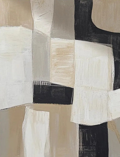 Abstract Acrylic Paintings for Living Room, Contemporary Canvas Wall Art, Modern Contemporary Artwork, Buy Paintings Online-LargePaintingArt.com
