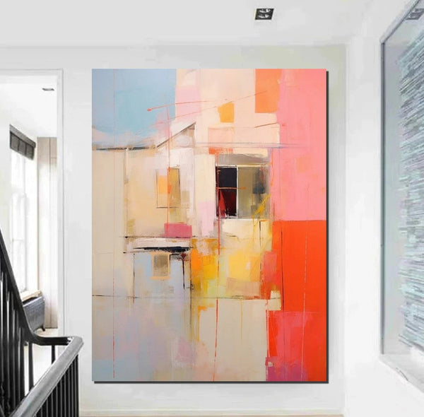 Acrylic Abstract Art, Modern Abstract Acrylic Painting, Living Room Wall Painting, Extra Large Paintings, Large Paintings for Living Room-LargePaintingArt.com