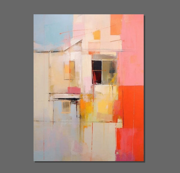 Acrylic Abstract Art, Modern Abstract Acrylic Painting, Living Room Wall Painting, Extra Large Paintings, Large Paintings for Living Room-LargePaintingArt.com