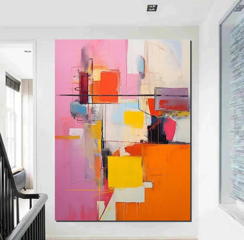 Extra Large Wall Art Painting, Hand Painted Acrylic Painting, Modern Contemporary Abstract Artwork, Acrylic Painting for Living Room, Buy Paintings Online-LargePaintingArt.com