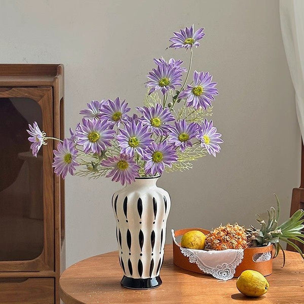 Handmade Bouquet Ceramic Vases, Modern Flower Vases on Table, Porcelain Flower Vases, Water Holding Flower Vases-LargePaintingArt.com