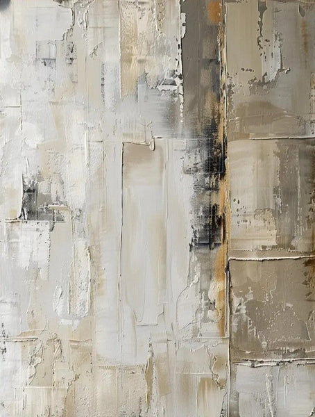Oversized Wall Art Painting for Sale, Modern Acrylic Canvas Painting, Heavy Texture Paintings, Palette Knife Paniting, Acrylic Painting on Canvas-LargePaintingArt.com