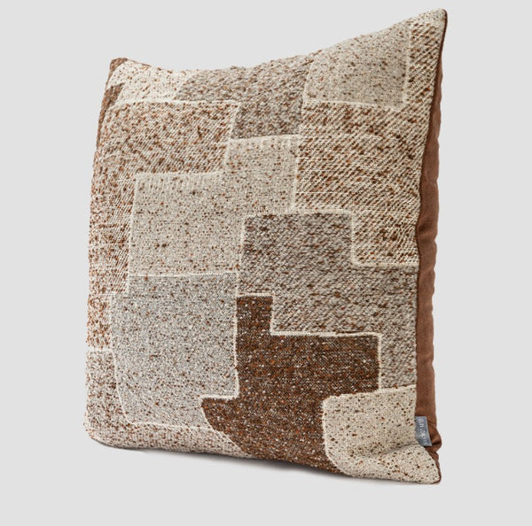 Large Square Modern Throw Pillows for Couch, Contemporary Modern Sofa Pillows for Bedroom, Simple Decorative Throw Pillows, Large Throw Pillow for Interior Design-LargePaintingArt.com