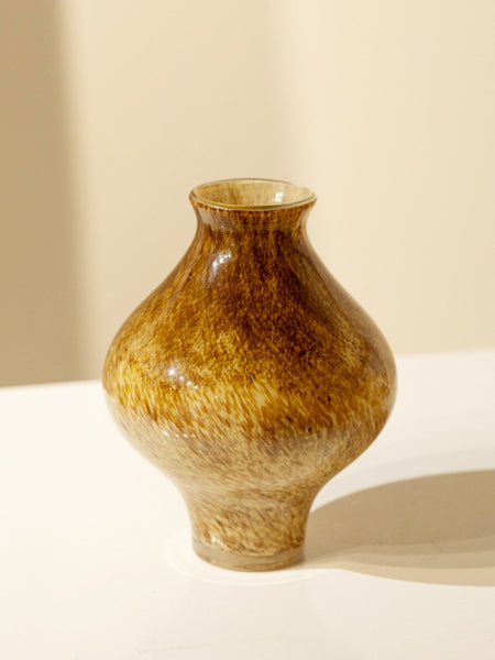 Handmade Liuli Vases, Color Glaze Vase, Contemporary Vases for Modern Home Decor, Modern Glass Bud Vases, Centerpiece Vases on Table-LargePaintingArt.com
