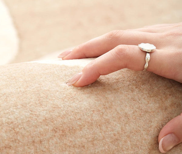 Unique Geometric Modern Rugs under Dining Room Table, Brown Modern Carpets for Office, Abstract Modern Rugs for Living Room, Contemporary Modern Rugs Next to Bed-LargePaintingArt.com