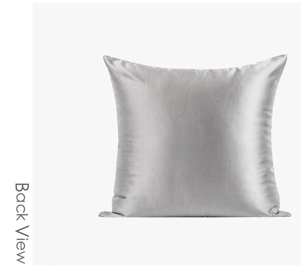 Decorative Throw Pillows for Couch, Abstract Contemporary Throw Pillow for Living Room, Large Grey Modern Sofa Throw Pillows-LargePaintingArt.com