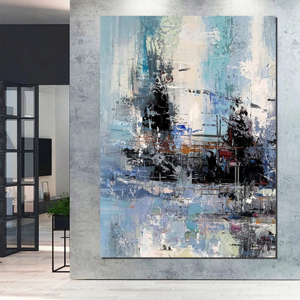 Large Paintings for Dining Room, Acrylic Painting on Canvas, Simple Abstract Art, Wall Art Paintings for Bedroom, Simple Modern Art Paintings-LargePaintingArt.com