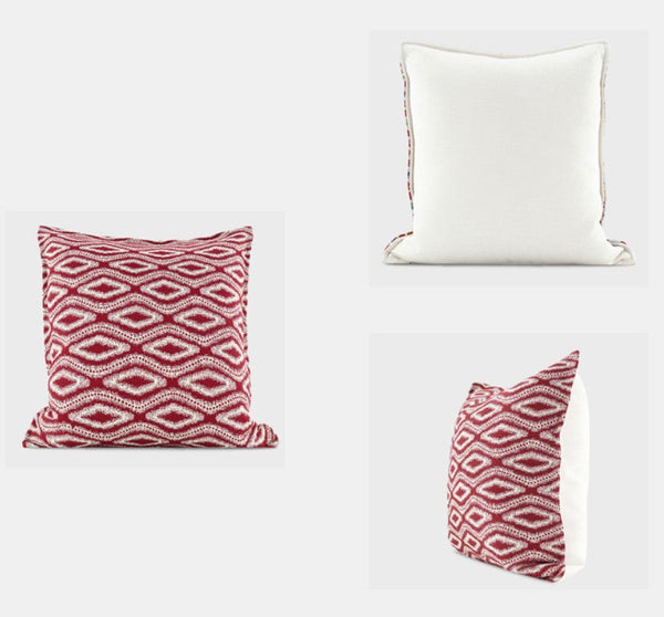 Decorative Throw Pillows for Couch, Decorative Pillows for Living Room, Modern Throw Pillows, Luxury Modern Sofa Pillows, Large Square Pillows-LargePaintingArt.com