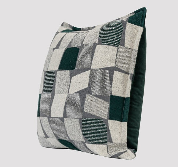 Large Decorative Throw Pillows for Couch, Square Modern Sofa Throw Pillows, Abstract Contemporary Throw Pillow for Interior Design-LargePaintingArt.com