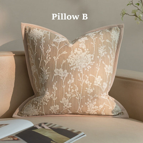Modern Decorative Pillow Cover, Decorative Throw Pillows for Living Room, Decorative Pillow Arrangement Ideas for Couch, Modern Sofa Pillows-LargePaintingArt.com