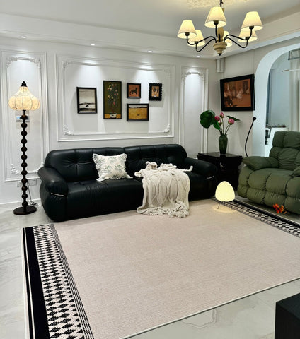 Large Modern Rugs for Living Room, Dining Room Floor Rugs, Modern Area Rugs under Sofa, Abstract Contemporary Rugs for Bedroom, Modern Carpets for Office-LargePaintingArt.com