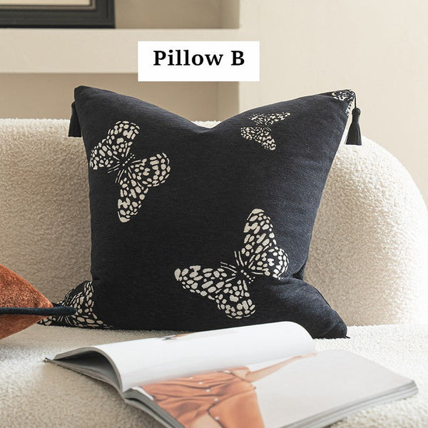 Modern Decorative Pillows for Living Room, Decorative Pillow Covers, Decorative Pillow Arrangement Ideas for Couch, Large Decorative Throw Pillows-LargePaintingArt.com
