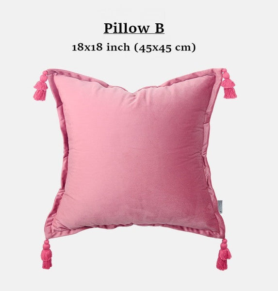 Decorative Pillow Arrangement Ideas, Modern Decorative Cushion Covers, Decorative Throw Pillows for Bed, Living Room Decorative Pillows, Large Decorative Pillows for Interior Design-LargePaintingArt.com