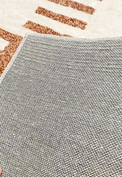 Modern Rugs under Dining Room Table, Mid Century Geometric Carpets, Abstract Modern Rugs for Living Room, Contemporary Modern Rugs Next to Bed-LargePaintingArt.com