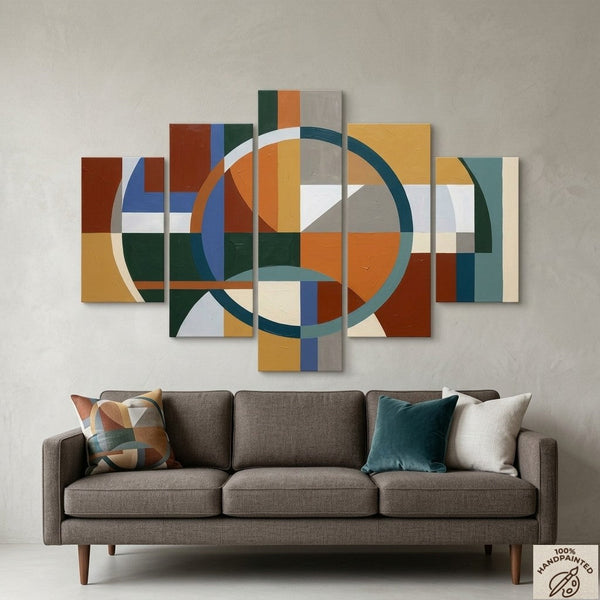 Acrylic Abstract Wall Art Paintings, Original Abstract Paintings, Modern Canvas Artwork for Living Room