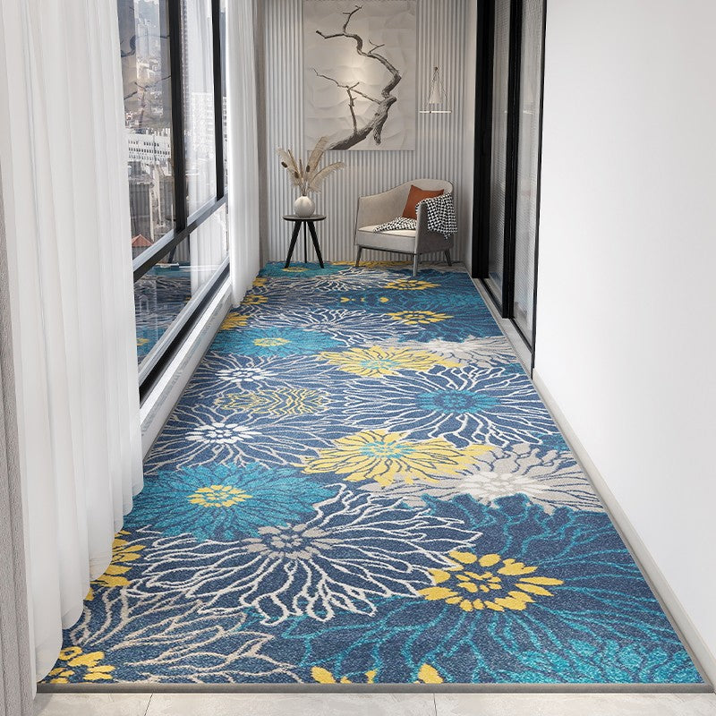 Simple Modern Long Hallway Runners, 20 Feet Entryway Runner Rug Ideas, 30 Feet Long Narrow Runner Rugs, Entrance Hallway Runners, Kitchen Runner Rugs-LargePaintingArt.com