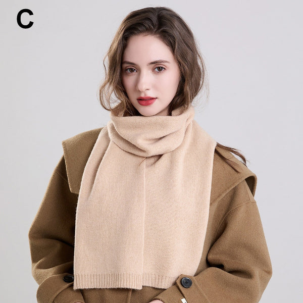 Casual Scarf for Women, Modern Wool Scarf for Women, Small Soft Scarf for Women, Cold Weather Scarves