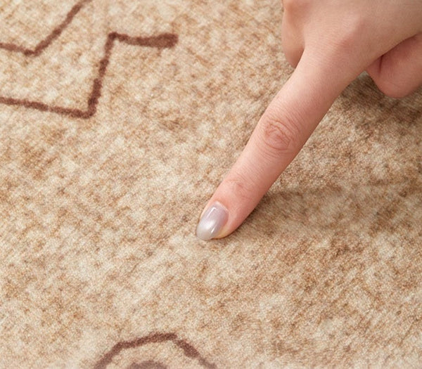 Modern Rugs for Dining Room, Bedroom Modern Rugs, Abstract Geometric Modern Rugs, Contemporary Modern Rugs for Living Room-LargePaintingArt.com