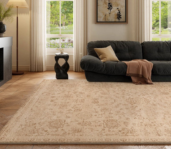 Dining Room Floor Carpets, Abstract Geometric Modern Rugs, Contemporary Modern Rugs for Bedroom, Mid Century Modern Rugs for Living Room-LargePaintingArt.com