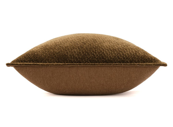 Large Brown Modern Throw Pillows for Couch, Contemporary Modern Sofa Pillows for Bedroom, Simple Decorative Throw Pillows, Large Throw Pillow for Interior Design-LargePaintingArt.com