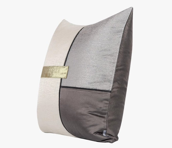 Abstract Contemporary Throw Pillow for Living Room, Decorative Throw Pillows for Couch, Large Modern Sofa Throw Pillows-LargePaintingArt.com