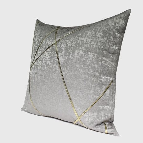 Decorative Modern Pillows for Couch, Modern Pillows for Living Room, Grey Modern Sofa Pillows Covers, Modern Sofa Cushion-LargePaintingArt.com