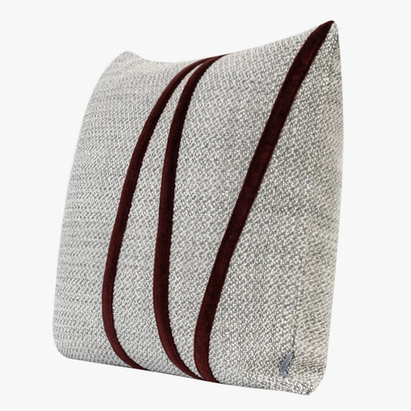 Light Gray Contemporary Throw Pillow for Living Room, Simple Modern Sofa Throw Pillows, Modern Decorative Throw Pillows for Couch-LargePaintingArt.com