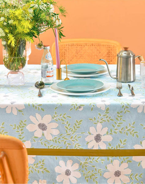 Modern Table Cloths for Dining Room, Farmhouse Cotton Table Cloth, Kitchen Rectangular Table Covers, Square Tablecloth for Round Table, Wedding Tablecloth-LargePaintingArt.com