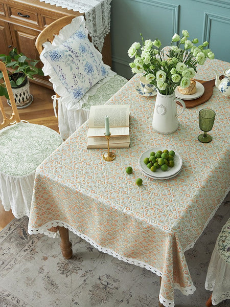 Modern Tablecloth for Home Decoration, Large Square Tablecloth for Round Table, Extra Large Rectangle Tablecloth for Dining Room Table-LargePaintingArt.com