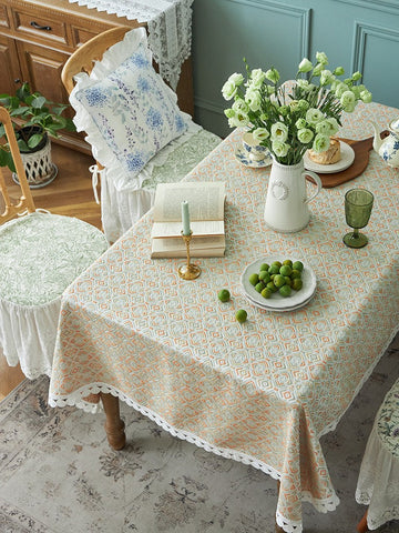 Modern Tablecloth for Home Decoration, Large Square Tablecloth for Round Table, Extra Large Rectangle Tablecloth for Dining Room Table-LargePaintingArt.com
