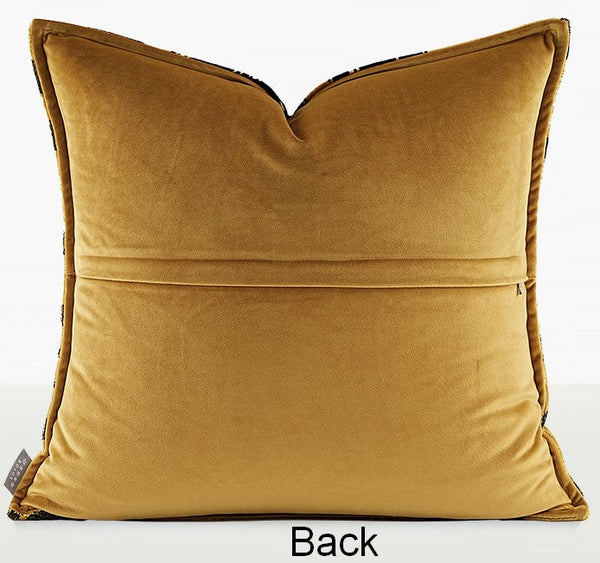 Luxury Abstract Decorative Throw Pillows for Living Room, Tiger Pattern Modern Pillows for Couch, Large Modern Sofa Pillow Cases, Decorative Pillow Covers-LargePaintingArt.com