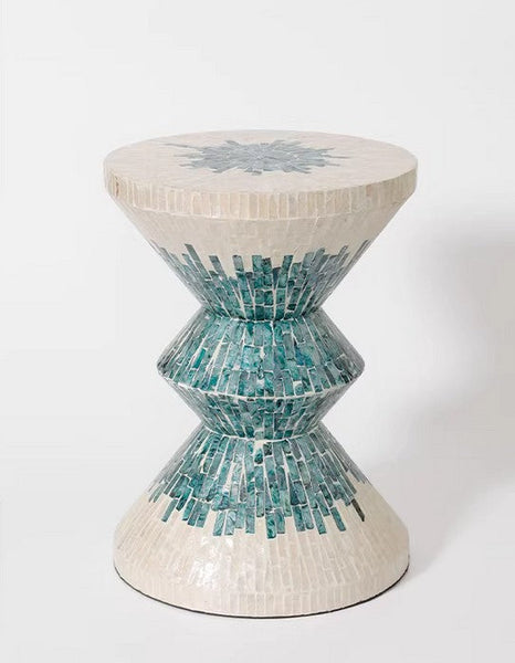 Modern Side Table, Shell Small Sofa Side Table, Contemporary Bedside Table, Bedside Small Side Table, Small End Table, Portable Casual Side Table, Creative Coffee Table, Contemporary Side Table-LargePaintingArt.com