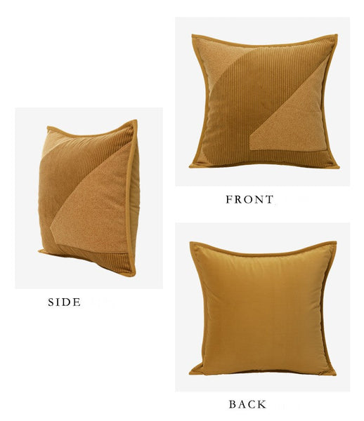 Modern Throw Pillow for Interior Design, Simple Decorative Throw Pillows, Large Modern Throw Pillows for Couch, Contemporary Modern Sofa Pillows-LargePaintingArt.com