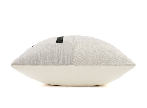 Square Modern Throw Pillows for Couch, Contemporary Modern Sofa Pillows, Decorative Throw Pillows for Bedroom, Large Throw Pillow for Interior Design-LargePaintingArt.com