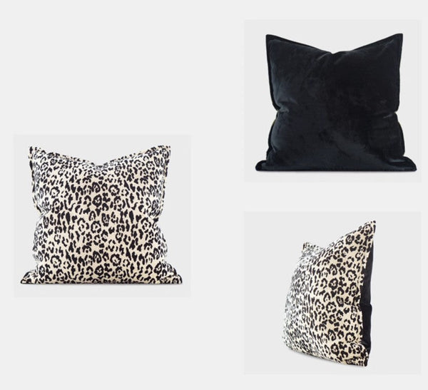 Contemporary Modern Pillows for Couch, Abstract Decorative Throw Pillows for Living Room, Large Modern Sofa Cushion, Decorative Pillow Covers-LargePaintingArt.com