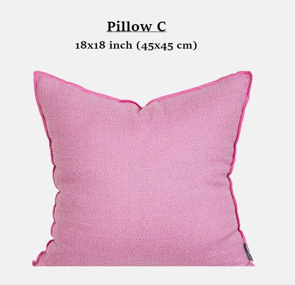 Large Decorative Pillows for Interior Design, Modern Decorative Cushion Covers, Unique Decorative Pillow Arrangement Ideas for Couch, Decorative Pillows for Living Room-LargePaintingArt.com