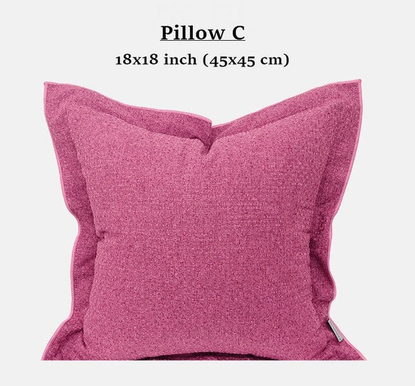 Modern Decorative Cushion Covers, Decorative Pillow Arrangement Ideas, Decorative Throw Pillows for Bed, Living Room Decorative Pillows, Large Decorative Pillows for Interior Design-LargePaintingArt.com
